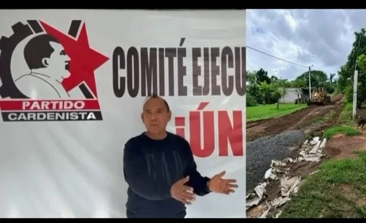 Partido Cardenista destaca avances en servicios públicos en Medellín de Bravo